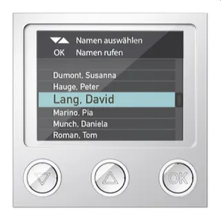 Ritto Displaymodul RGE1879120 für bis zu 500 TN silber