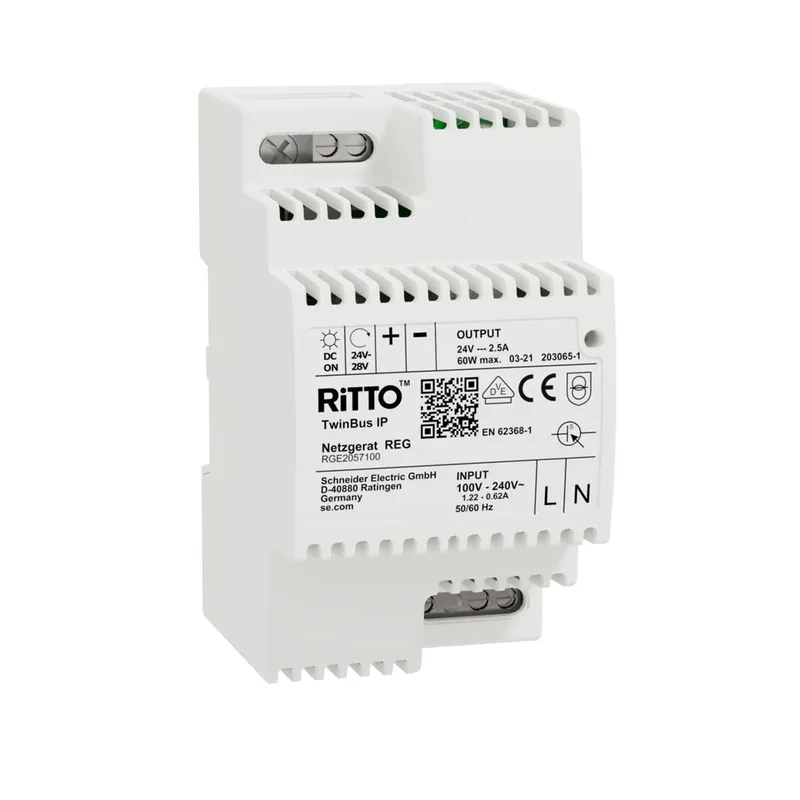 Ritto Netzgerät winBus IP 24V DC 60W grau