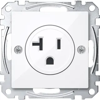 Merten USA-Steckdoseneinsatz MEG2156-0325 20A aktivweiss glänzend