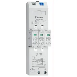 Finder Kombiableiter Typ 1+2 dreiphasige TN-S TT Netze Spann