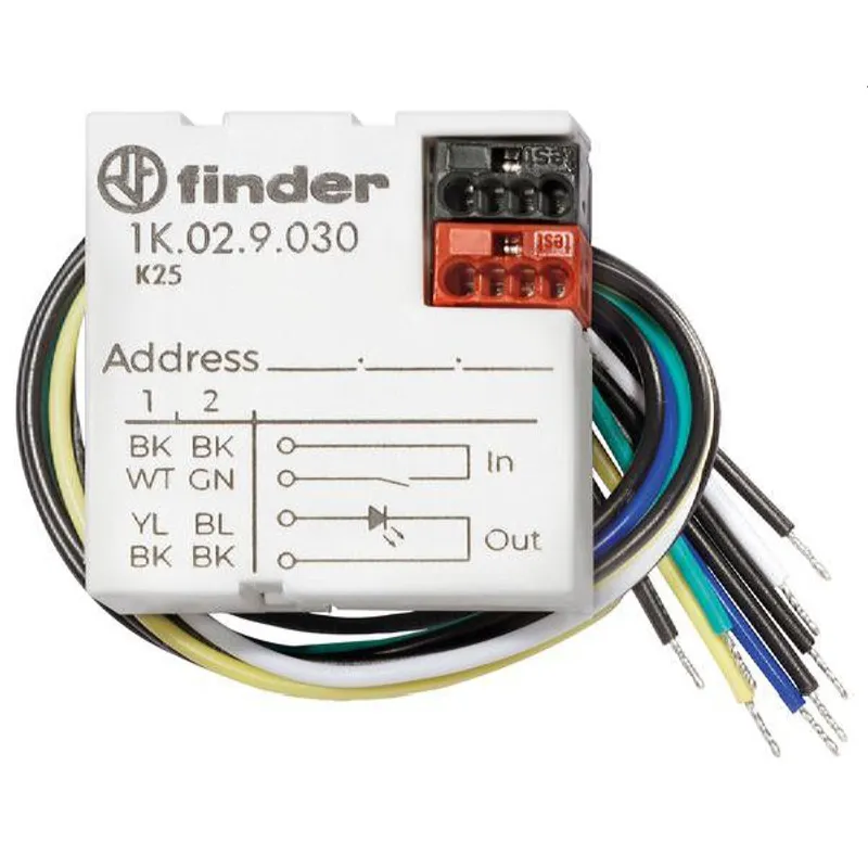 Finder KNX-Modul 2Kanäle für Unterputzmontage