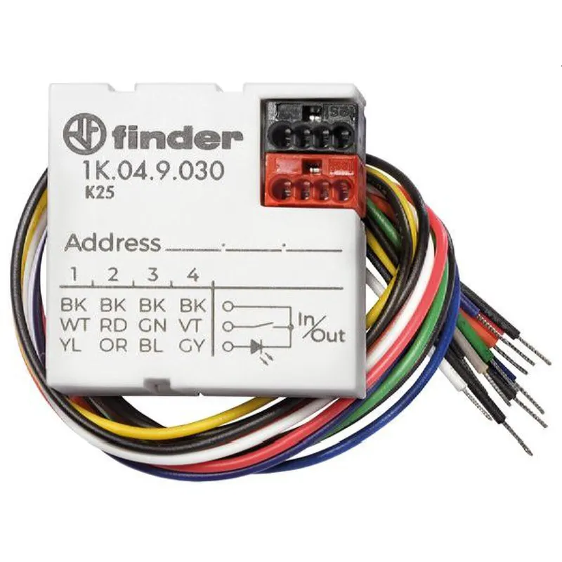 Finder KNX-Modul 4Kanäle für Unterputzmontage