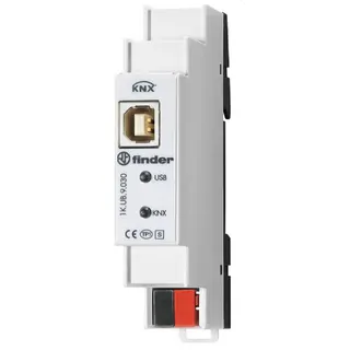 Finder KNX USB-Interface auf Tragschiene 35mm EN 60 715