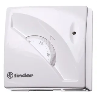 Finder Raumthermostat mechanisch weiß