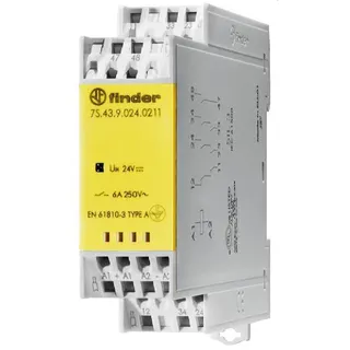 Finder Relaismodul-Kontakte 2 Schließer+1 Öffner f.6A 24V
