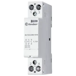 Finder Installationsschütz 1 Schließer 1 Öffner 32A Spule 24V