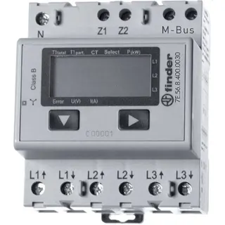 Finder Wandlerz.-LCD-M-Bus-Schnittst.-MID 7E.56.8.400.0030