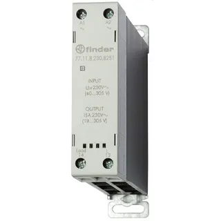 Finder Elektronisches Relais 77.11.8.230.8251 230VAC 1S 15A