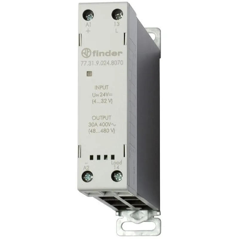 Finder Elektronisches Relais 77.31.9.024.8070 24VDC 1S 30A