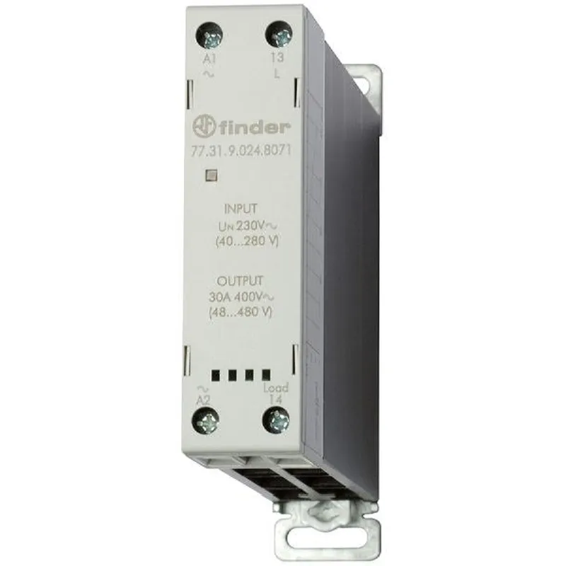 Finder Elektronisches Relais 77.31.9.024.8071 24VDC 1S 30A