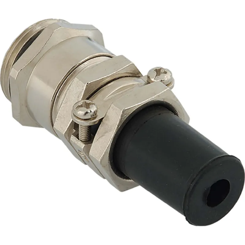 Kaiser AGRO Kabelverschraubung PG13 mit Schutztülle Messing 7-9mm