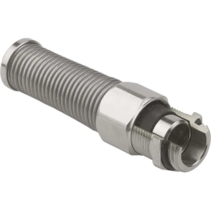 Kaiser AGRO Kabelverschraubung PG16 mit Knickschutzfeder Messing 8-11mm