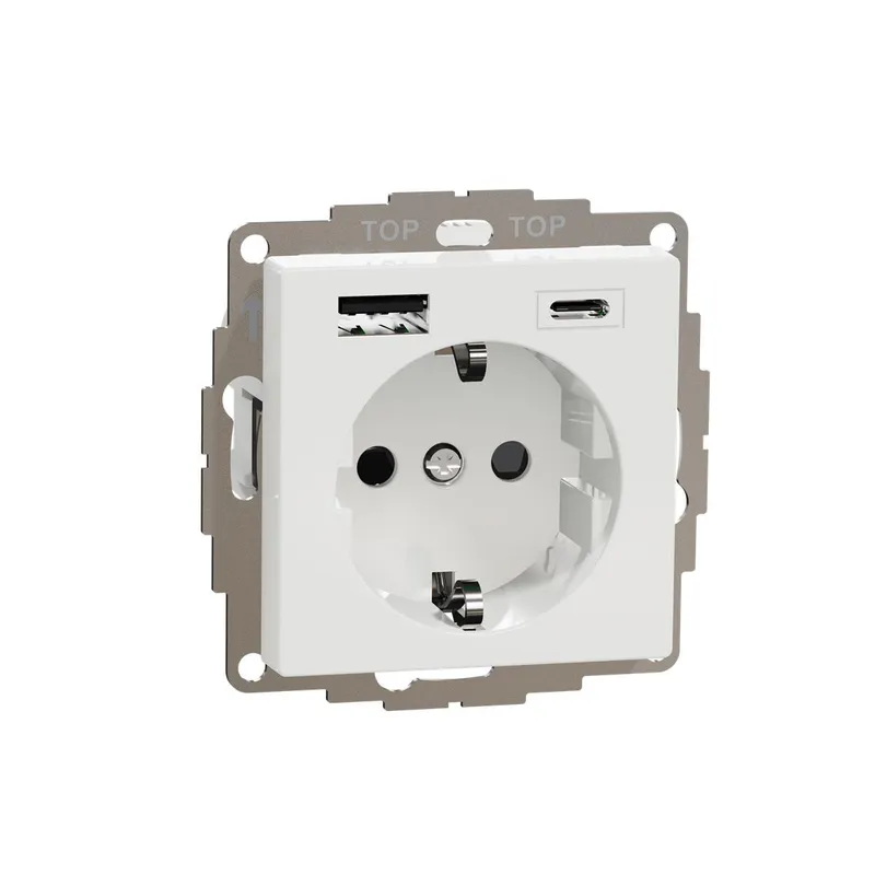 ELSO Steckdose M USB 16A/250V TYP A+C JOY RW