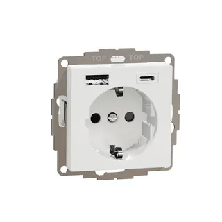 ELSO Steckdose M USB 16A/250V TYP A+C JOY RW