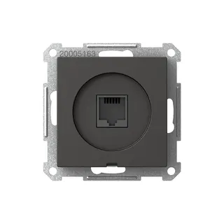 ELSO Telefonanschlussdose WDE003441 RJ45 1x8polig Exxact anthrazit