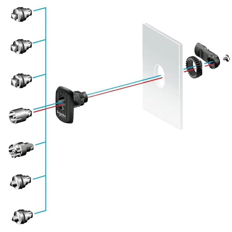 Schneider Electric Dreikant-Schlosseinsatz