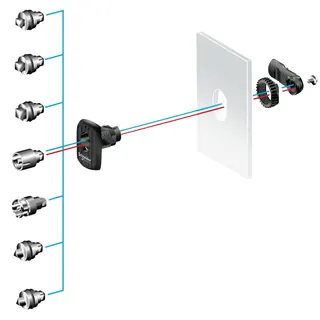 Schneider Electric Dreikant-Schlosseinsatz
