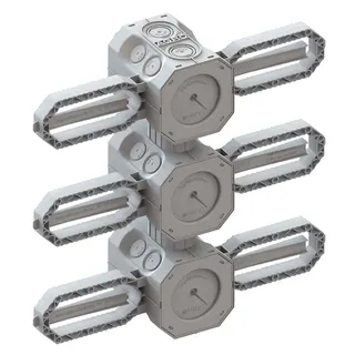 Kaiser Beton-Einbaudose Prefix 2.0 3x1 NUP