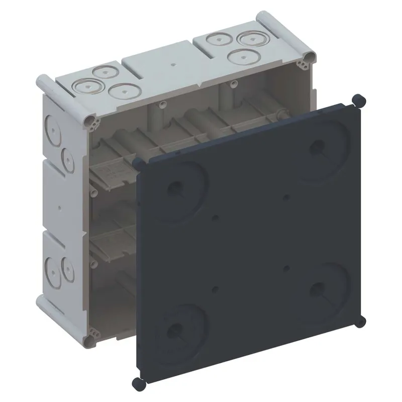 Kaiser Betonbau-Einlasskasten Varifix 3x3 mit Schutzdeckel