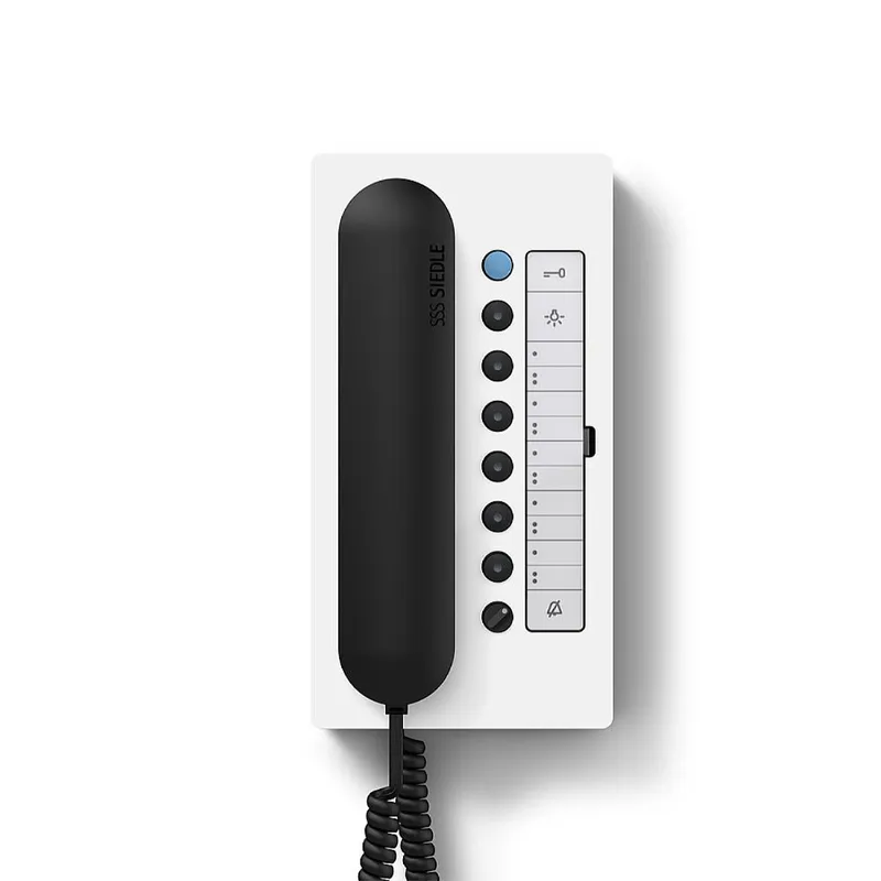 Siedle Audio-Haustelefon HTC 811-0 WH/S Comfort ws-Hochgl./sw