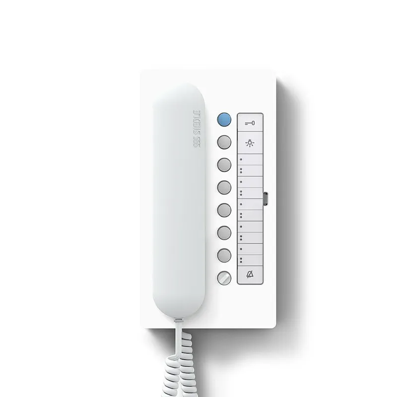 Siedle Audio-Haustelefon HTC 811-0 WH/W Weiss-Hochglanz/Weiss