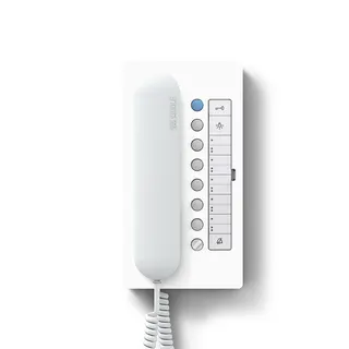 Siedle Audio-Haustelefon HTC 811-0 WH/W Weiss-Hochglanz/Weiss
