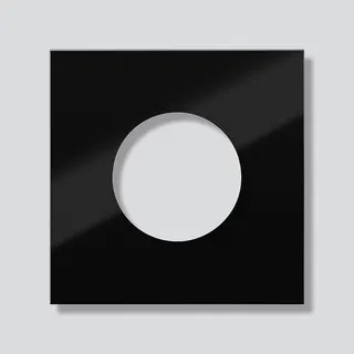 Siedle Blendrahmen ACM67X-/BCM65X-/CM61X SH schwarz-Hochgl.