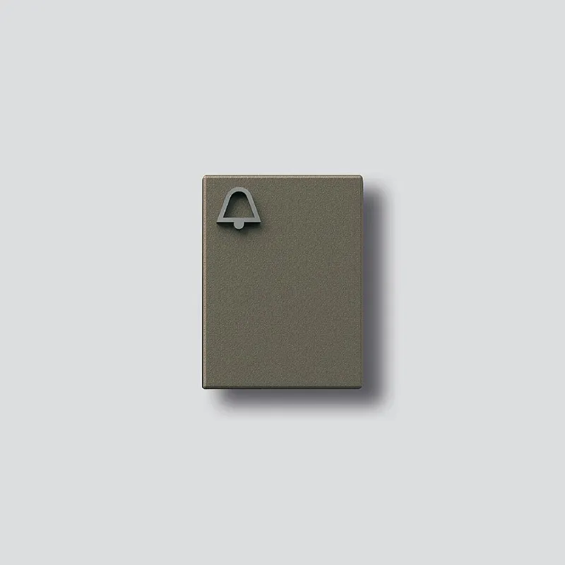 Siedle Klingeltaste mit Glockensymbol zu TM 612-3/BTM 650-03 BG