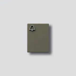 Siedle Klingeltaste mit Glockensymbol zu TM 612-3/BTM 650-03 BG
