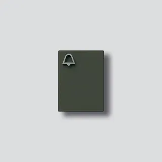 Siedle Klingeltaste mit Glockensymbol zu TM 612-3/BTM 650-03 GM