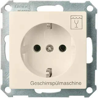 ELSO Steckdoseneinsatz 265144 bedruckt 16A JOY reinweiß