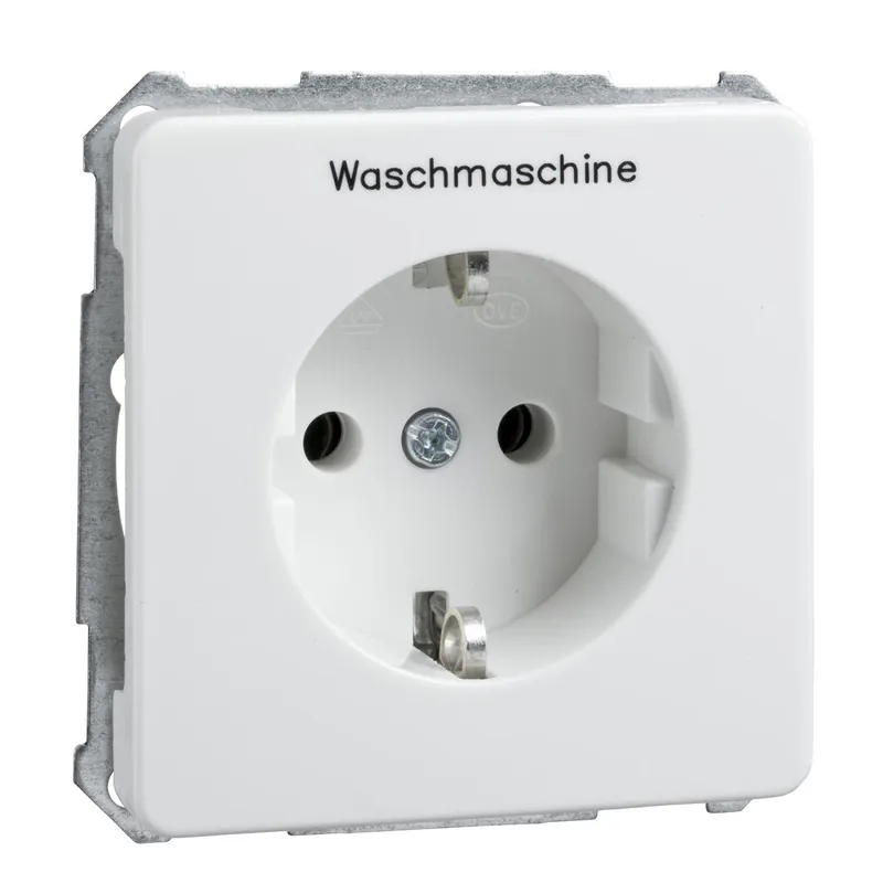 ELSO Steckdoseneinsatz 205124 bedruckt Waschmaschine 16A rw