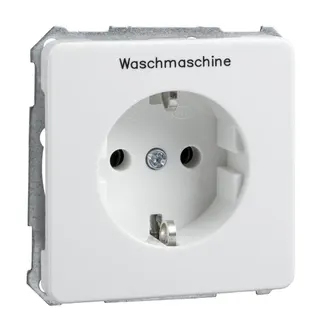 ELSO Steckdoseneinsatz 205124 bedruckt Waschmaschine 16A rw