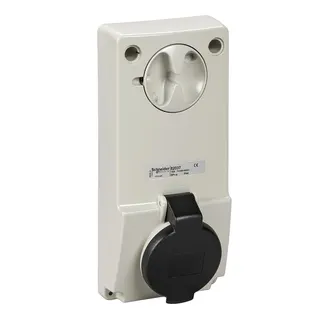 Schneider Electric Anbausteckdose