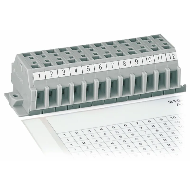 WAGO Beschriftungsstreifen als Bogen DIN A4 bedruckt weiß 210-333/600-103