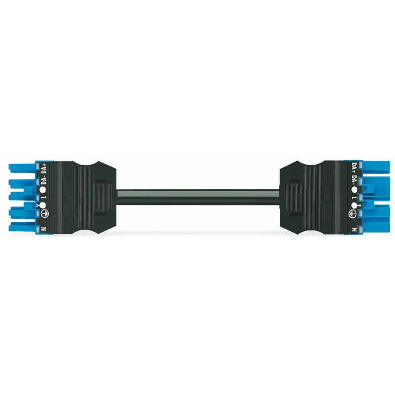 WAGO konfektionierte Verbindungsleitung Eca Buchse Stecker blau 771-9985/006-101
