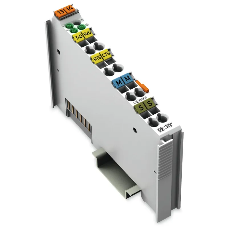 WAGO Serielle Schnittstelle RS-232 C 4800 Baud Even lichtgrau 750-650/000-015