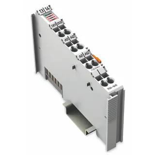 WAGO 2-Kanal-Schwingstärke-/Wälzlagerüberwachung VIB I/O lichtgrau 750-645