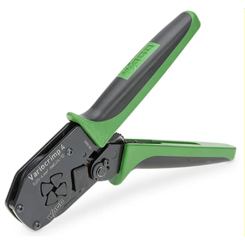 WAGO Crimp-Zange Variocrimp 4 für Aderendhülsen mit und ohne Kunststoffkragen Crimp-Bereich 0,25 mm? bis 4,0 mm? 206-1204