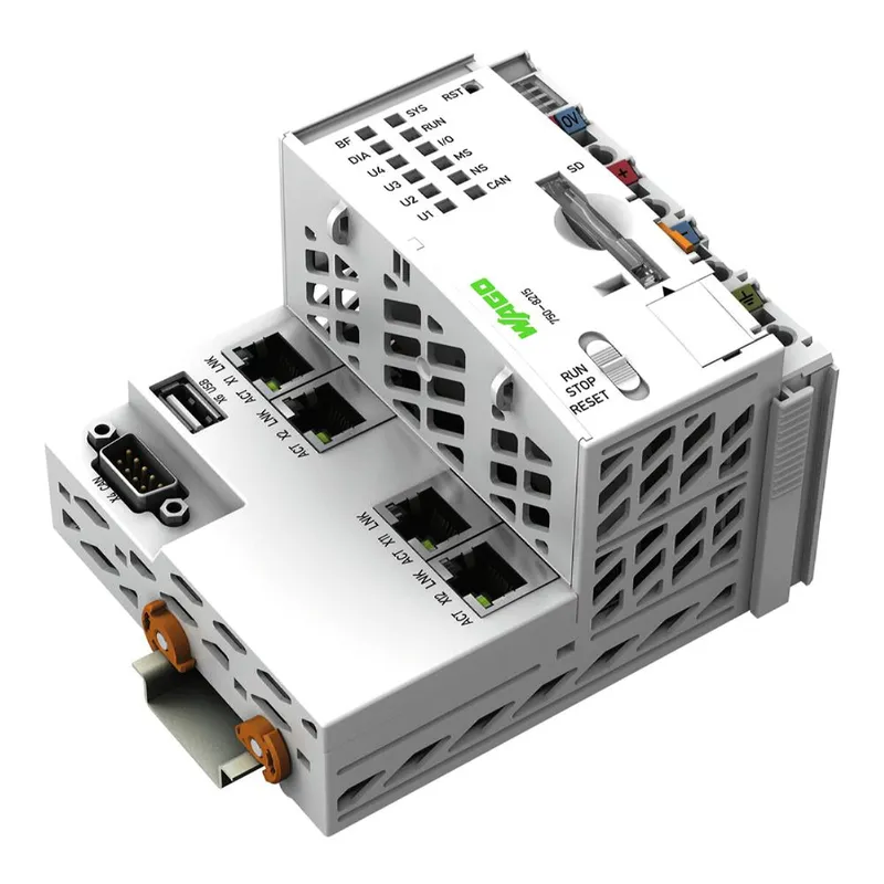WAGO Controller PFC200 2. Generation 4 x ETHERNET, CAN, CANopen, USB-A 750-8215