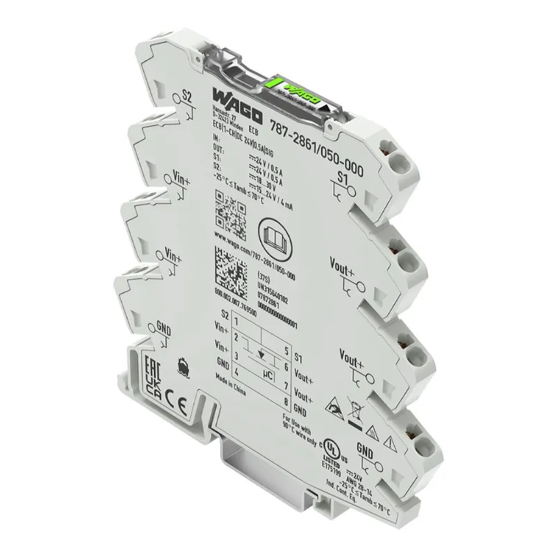 WAGO Elektronischer Schutzschalter 1-kanalig Eingangsspannung DC 24 V 787-2861/050-000