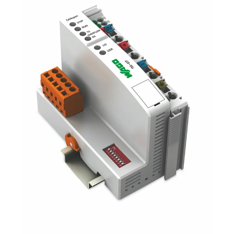 WAGO Controller CANopen 128/64 KB Programm/RAM MCS lichtgrau 750-837