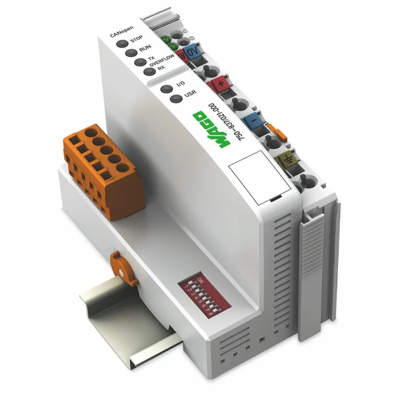 WAGO Controller CANopen 640/832 KB Programm/RAM MCS lichtgrau 750-837/021-000