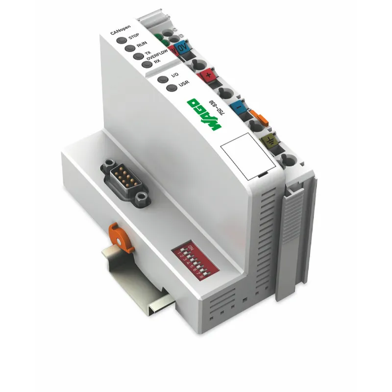 WAGO Controller CANopen 128/64 KB Programm/RAM D-Sub lichtgrau 750-838