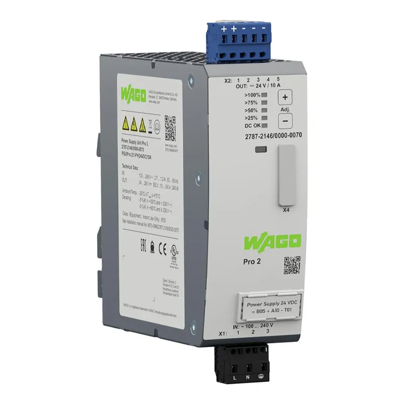 WAGO Stromversorgung Pro 2 1-phasig 2787-2146/000-070