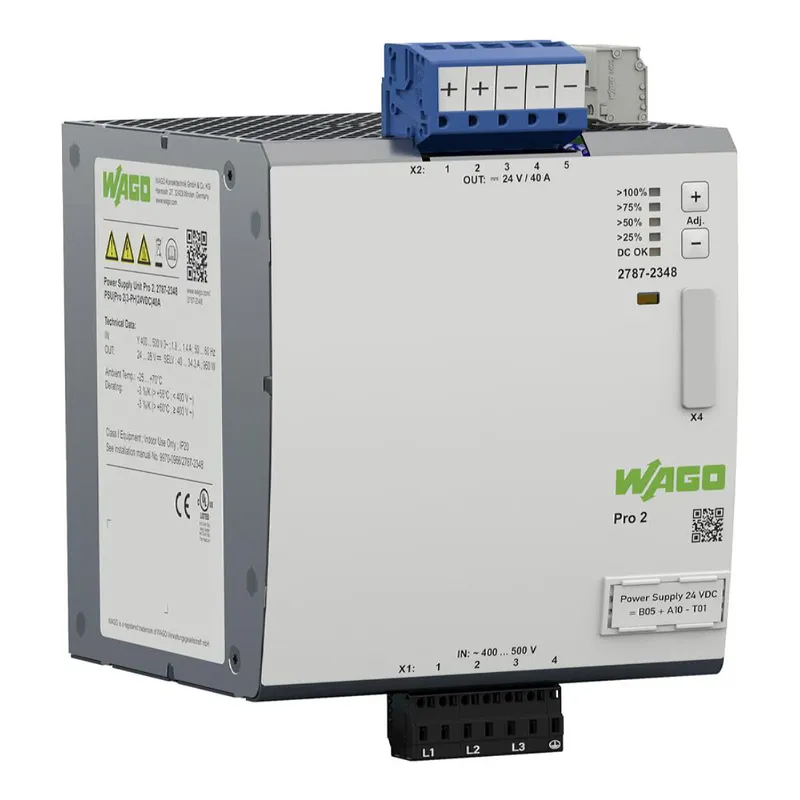 WAGO Stromversorgung Pro 2 3-phasig 2787-2348