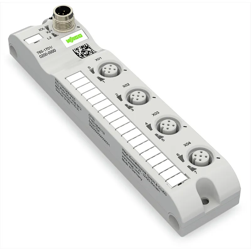 WAGO 8-Kanal-Digitalein-/-ausgang IO Link Class A Hub DC 24 V / 2,0 A 765-1701/200-000