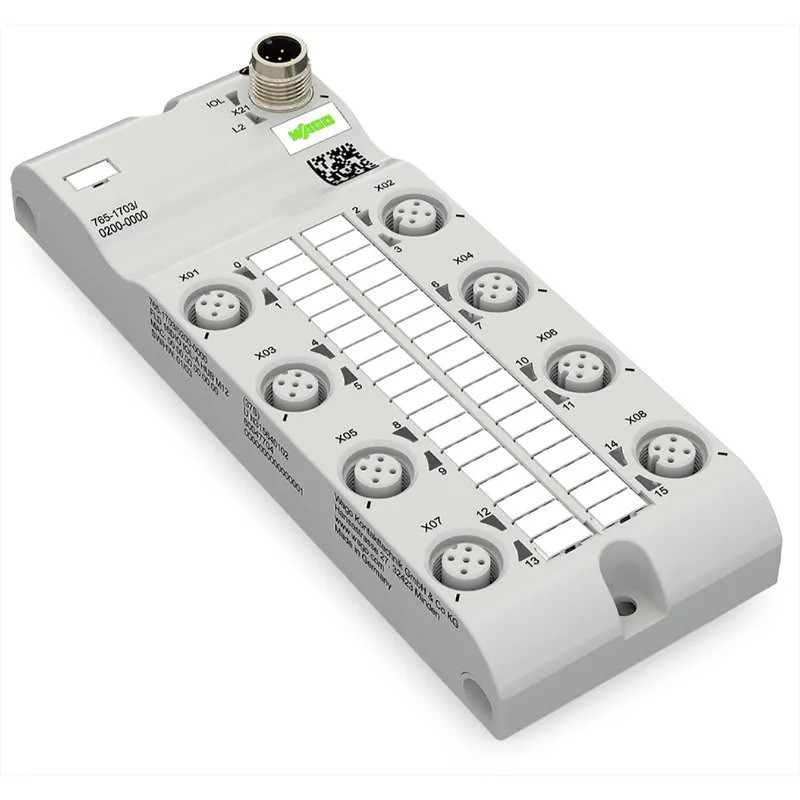 WAGO 16-Kanal-Digitalein-/-ausgang IO Link Class A Hub DC 24 V / 2,0 A 765-1703/200-000
