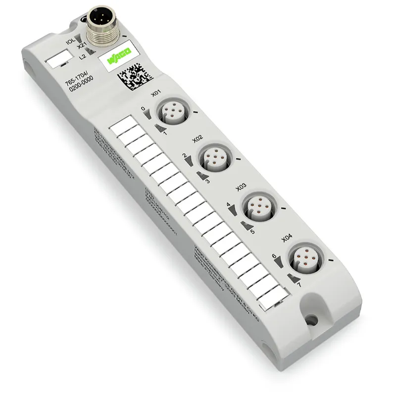 WAGO 8-Kanal-Digitalein-/-ausgang IO Link Class B Hub DC 24 V / 2,0 A 765-1704/200-000