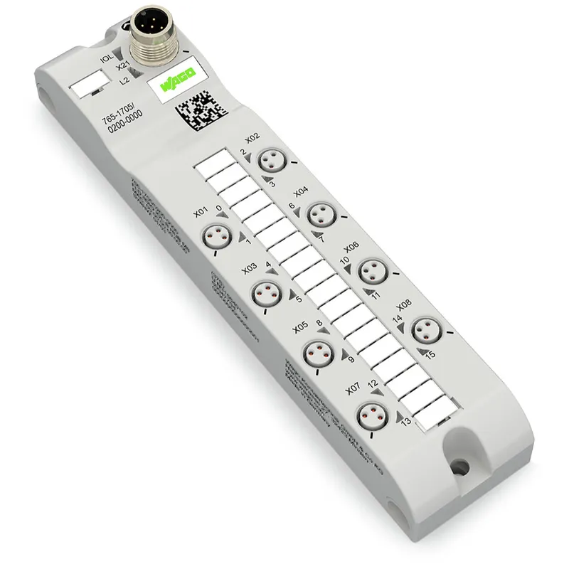 WAGO 8-Kanal-Digitalein-/-ausgang IO Link Class B Hub DC 24 V / 2,0 A 765-1705/200-000